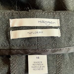 Halogen Charcoal Taylor Fit Trousers